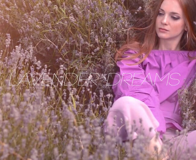 fashion videographer london lavender field